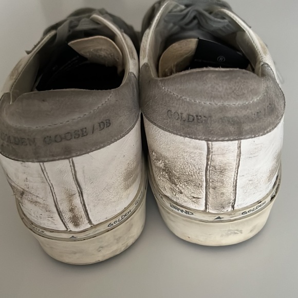 Golden Goose Hi Star 41 grey suede and white leather - Picture 3 of 7